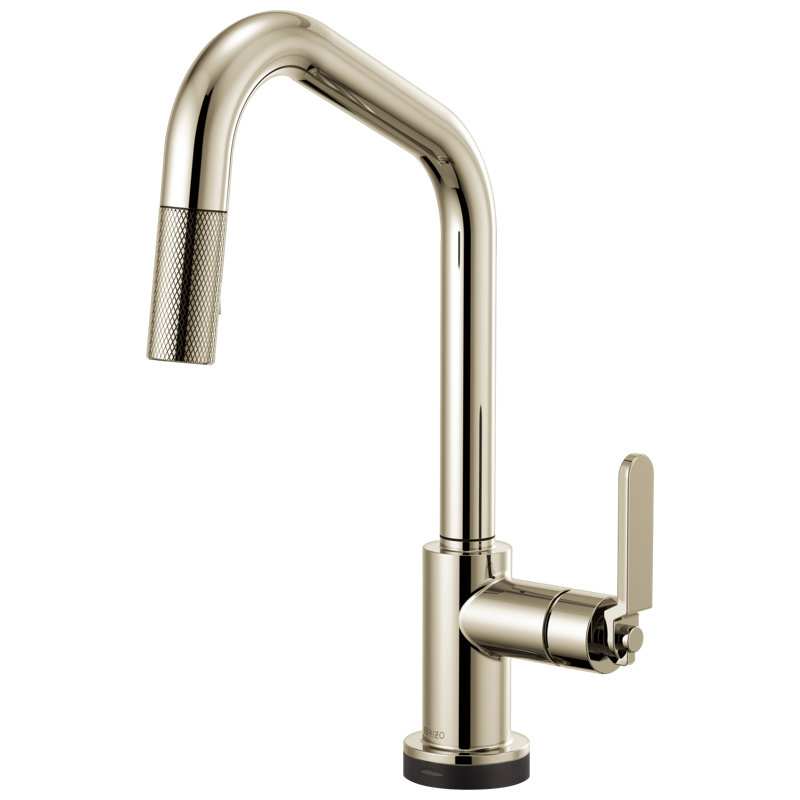 Litze® SmartTouch® Pull-Down Single Handle Kitchen Faucet, Polished Nickel