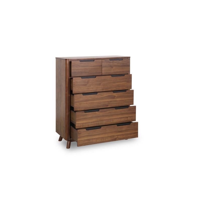 Savel Solid Wood 38'' W 6 - Drawer Dresser