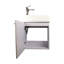 Meuble-lavabo mural moderne avec robinet Townsey