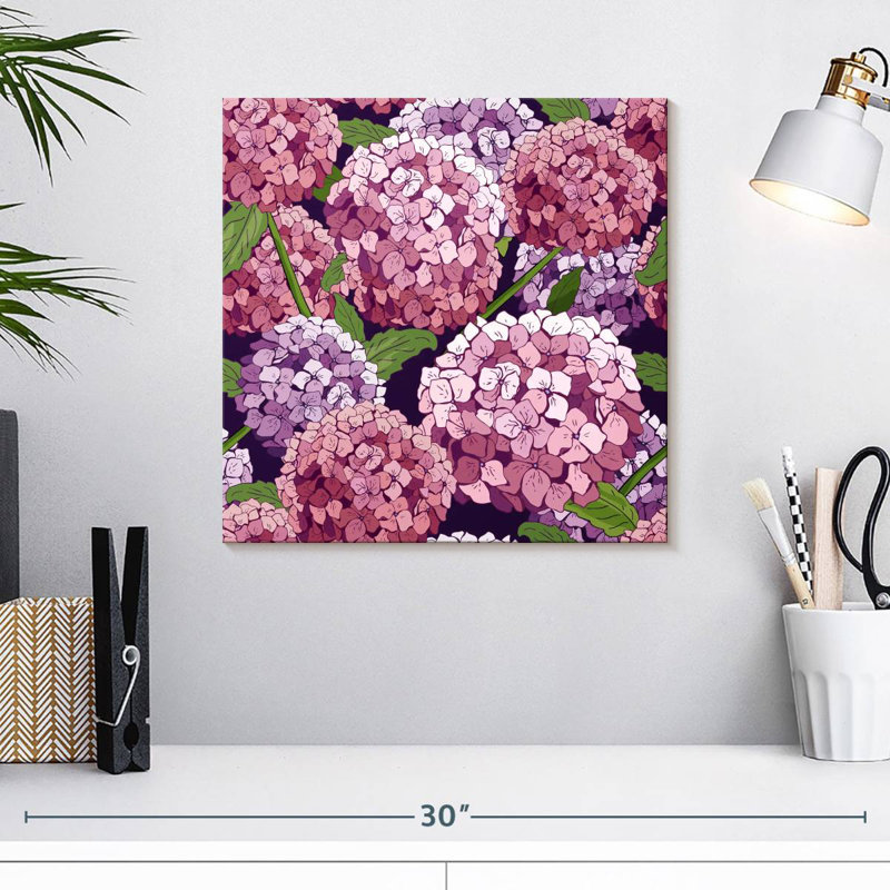 Harnek Pink And Purple Hydrangeas