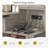 Farmhouse  Vanity Desk With Charging Station And Sliding Mirror  & Lights  Vanity Desk With Large Storage  Makeup Vanity For Bedroom-1328366216