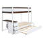 Lit superposé avec lit gigogne, rangement et bureau-769828149-769828147