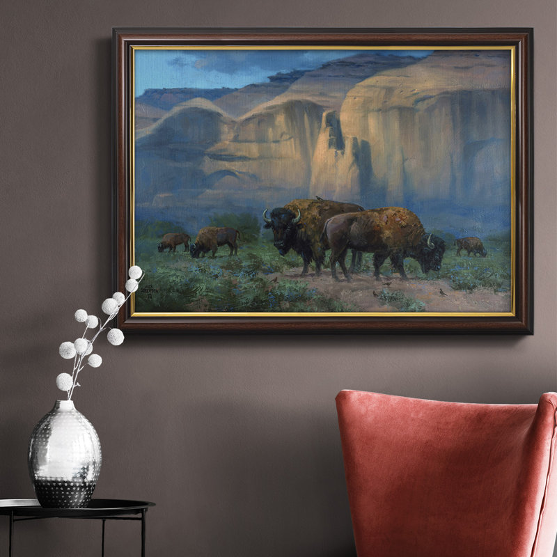 Toile encadrée de qualité supérieure The Classic West - prête à être accrochée, H 16 po x l 20 po x P 1 po