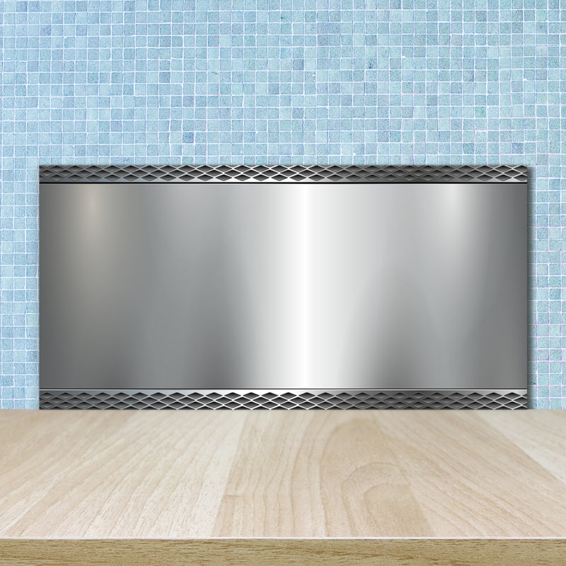 Babie 50cm W x 100cm L Glass Peel and Stick Panel