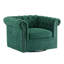 Fauteuil club pivotant Chesterfield