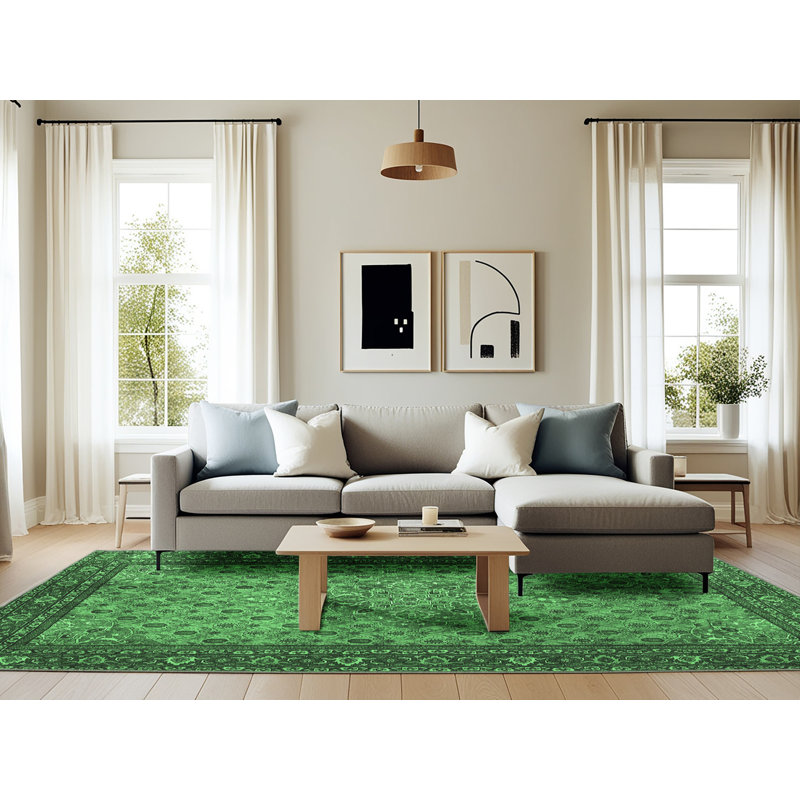Performance Oriental Indoor Rug, Rectangle 6' x 9'