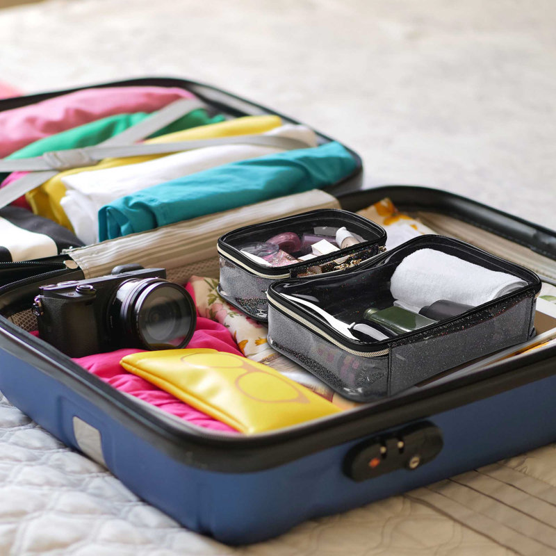 Organisateur de maquillage en plastique Mukti, Noir