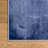 Circles of Blue I Washable Geometric Art Area Rug size 8'x10', Softness with Non-Slipping Backing