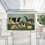 Tapis de porte d'extérieur à motif d'animaux de ferme Friend Friend, par Warren Kimble, 18 po x 30 po