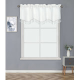 Cavalieri Scalloped 52'' W Window Valance