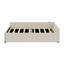 Lit plateforme tapissier avec port USB et gigogne-1591632476
