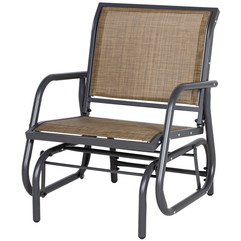 Fauteuil oscillant Outsunny (excluant la table)