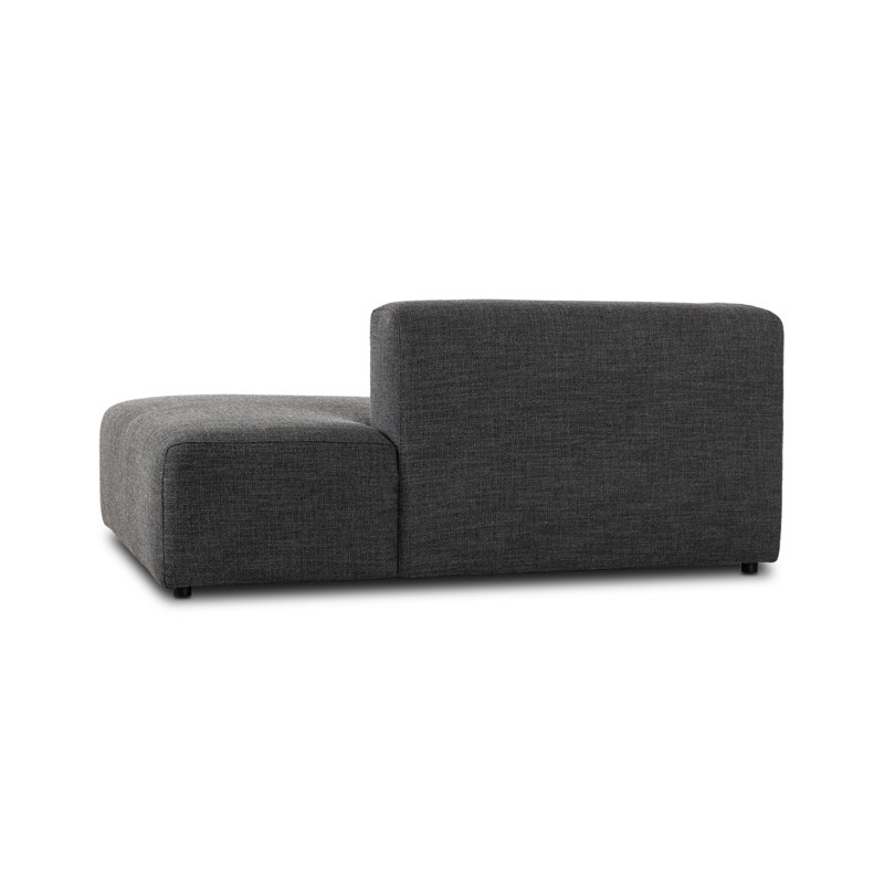Lawndale RAF Chaise PC-Saxon Charcoal