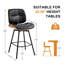 Tabourets de comptoir pivotants modernes en similicuir-1482886590