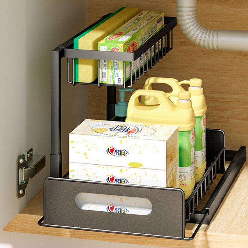 Colm Steel Sink Caddy