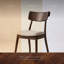 Chaise d'appoint en bois massif Rozella-166457847