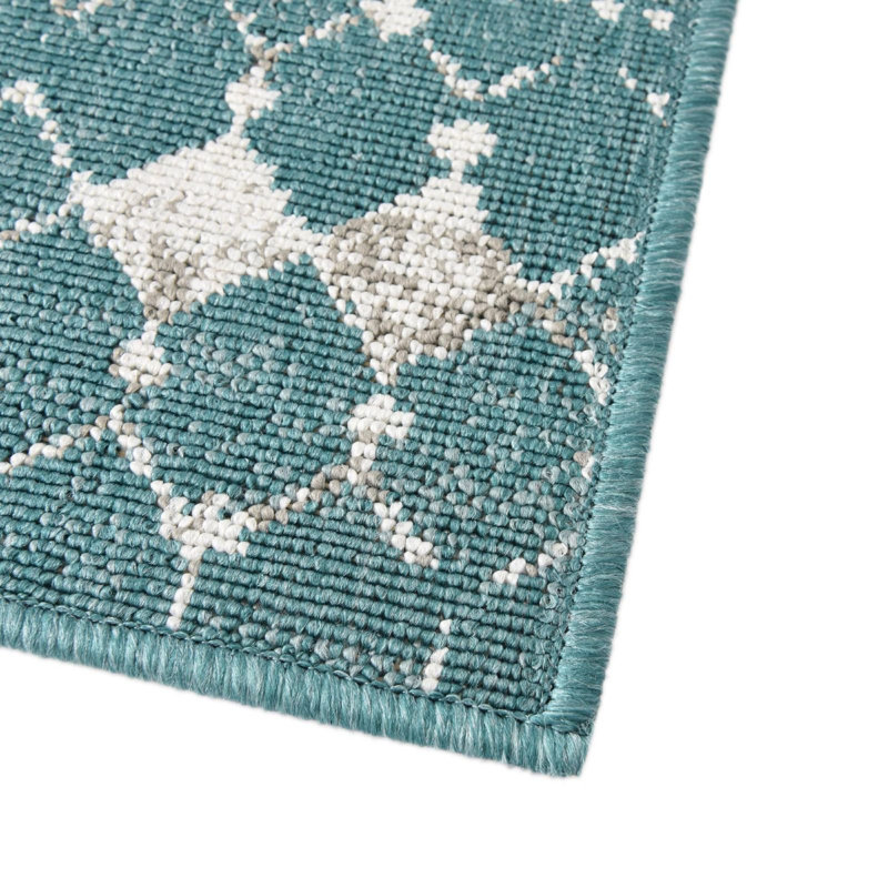 Tapis d'extérieur couleur vert pâle, Rectangle 5 pi 3 po x 8 pi