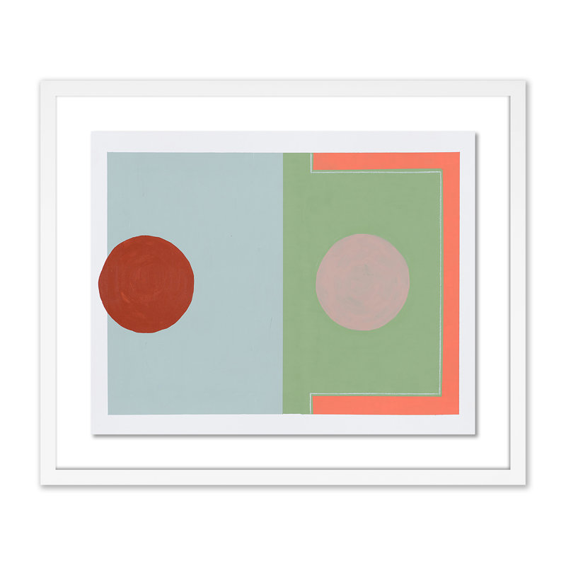 Parquet Courts 1 Print by Kimmy Quillin, White, 20" H x 24" W x 1.5" D