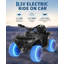 12V SMT-918 Kids Electric ATV Ride-On Toy Car with Parental Remote, Spring Suspension, Off-Road Anti-Skid Tires, Bluetooth Music, LED Lights & USB for Ages 3-8 -129872640