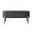 Upholstered Storage Bench with Wooden Legs-238316238