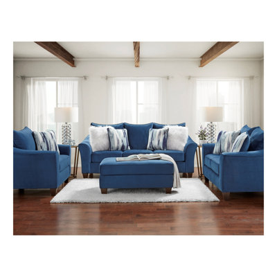 Fabric Pillowback Sofa