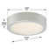 Hilmar Glass LED Flush Mount