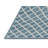 Machine Washable Trellis Blue Area Rug-1342332125