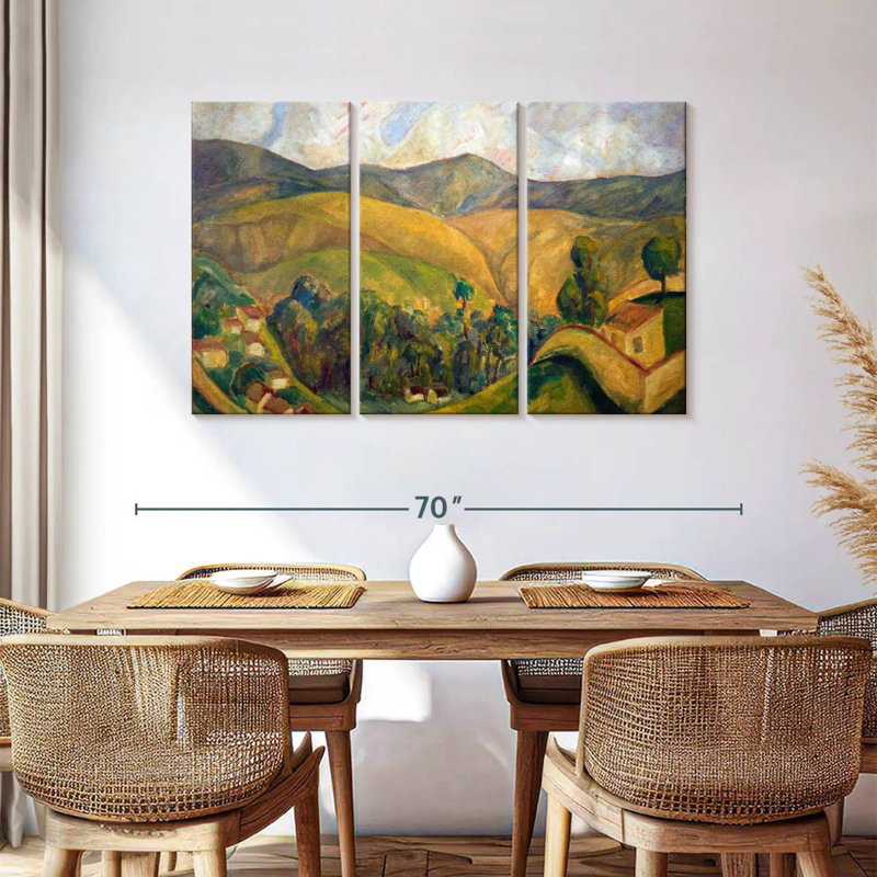 Alvord Landscape 1911, 36" H x 57" W
