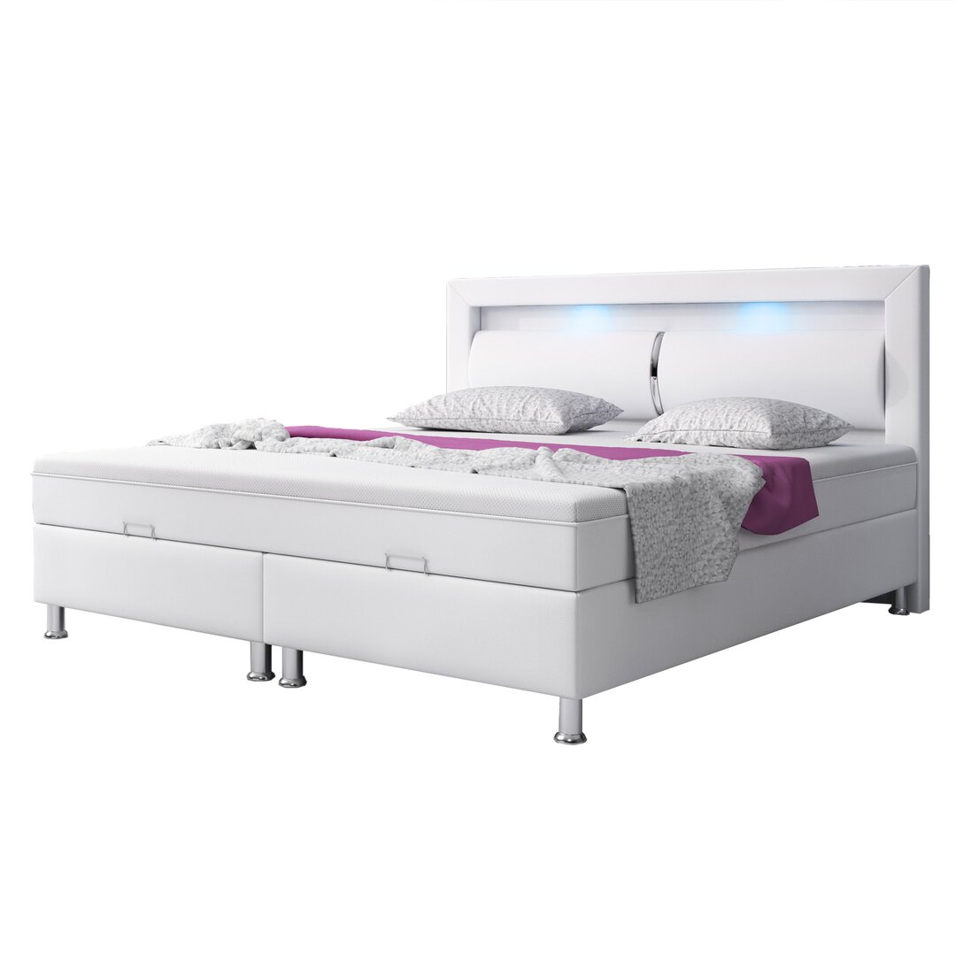 Boxspringbett Welke mit Topper und Stauraum