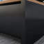 Bureau de direction en bois massif avec tiroirs Burlywood-267117449-267117451
