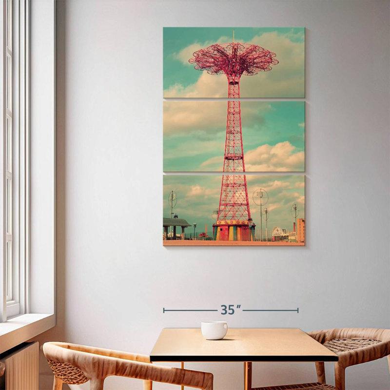 Kerner Coney Island Parachute Jump, 65" H x 42" W