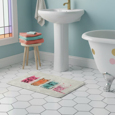Tapis pour salle de bain Melique