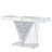 47.2'' Mirrored Glass Console Table