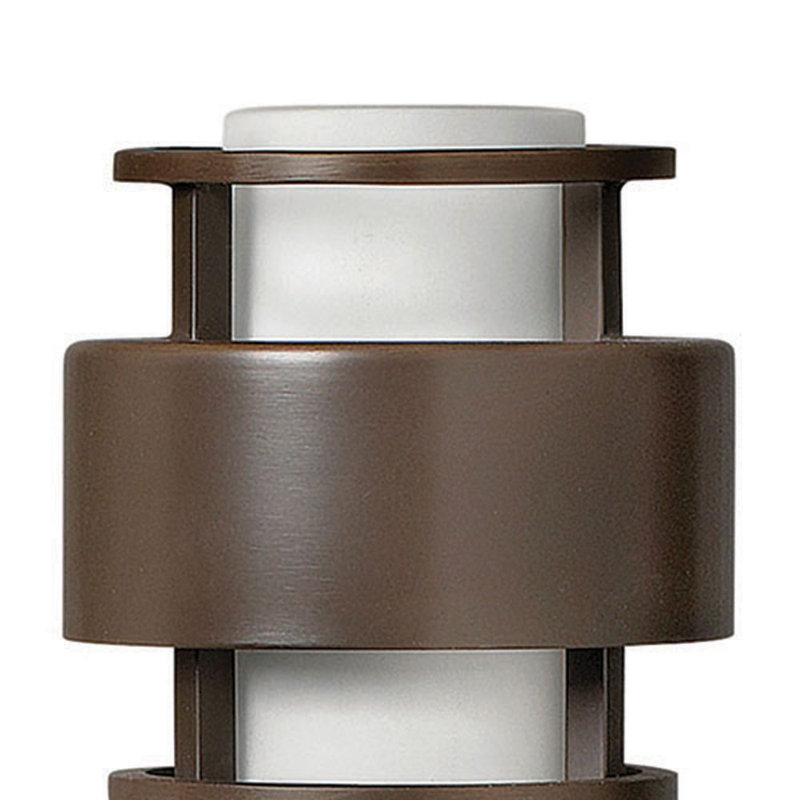 Saturn Low Voltage Metal Pathway Light, Metro Bronze