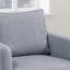 Fauteuil d'appoint pivotant en tissu Boucle-207165185