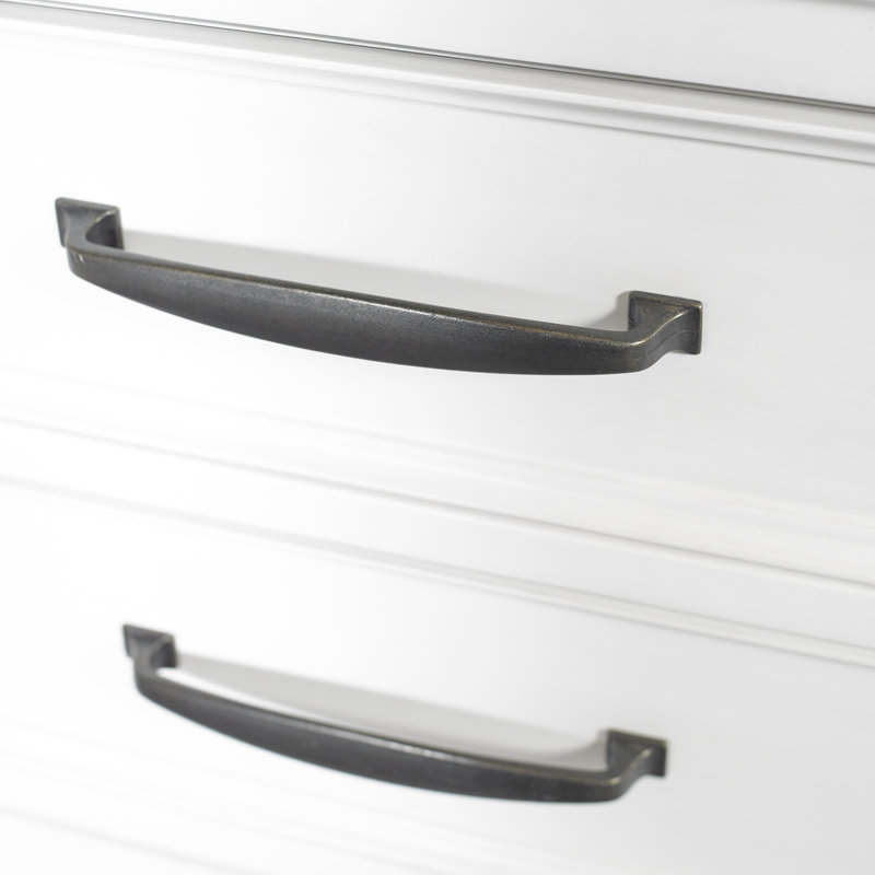 Bureau Amardo avec prises intégrées, Blanc