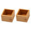 Bamboo 2"H x 3"W x 3"D Drawer Organizer