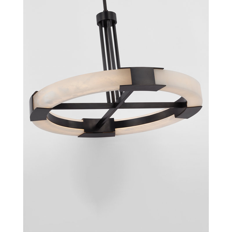 Covet 8 - Light LED Chandelier, Bronze