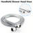 High Tub Spout Shower System - Dual 2 In 1 Faucet With Valve. 7 Spray Patterns For Comfortable Shower. . Metal Structure. 1.8 Gpm. 59" Hose. 1/2" Connection Wall Mounted Faucet. Modes Head & Hand-118036873