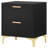 Paulk 2-drawer Nightstand Black-398696429
