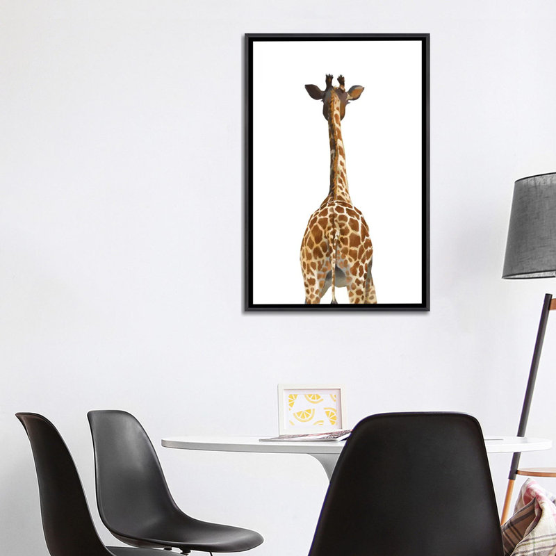 Animals, 48" H x 32" W x 1.5" D, Distressed Black Framed Canvas