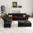 Caralina Upholstered Sectional Reversible-1836410499