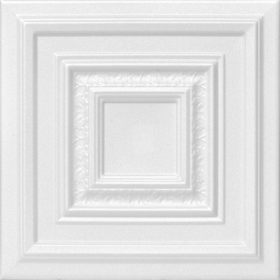 Chestnut Grove 1.6 ft. x 1.6 ft. Polystyrene Glue-up Ceiling Tile