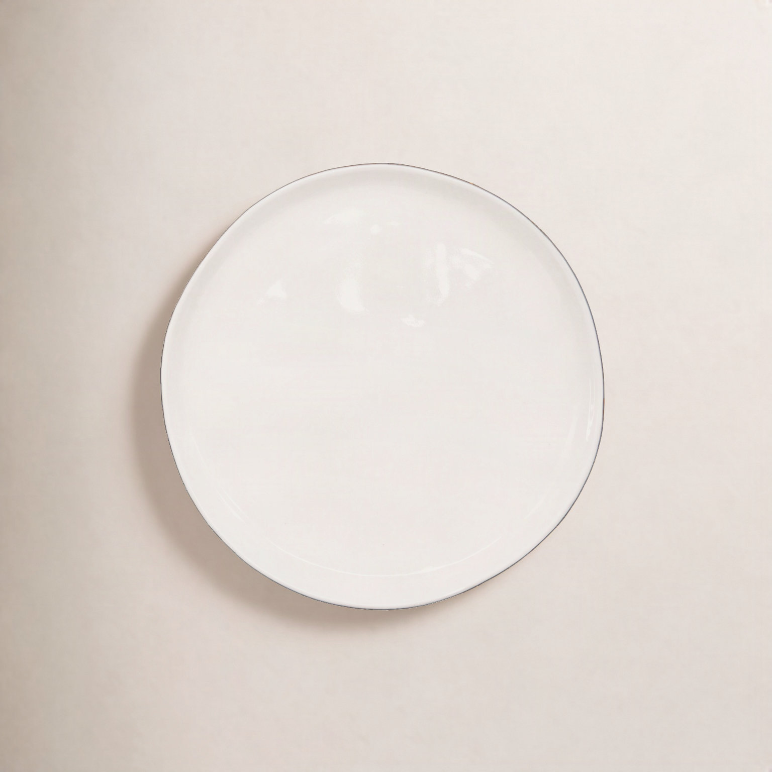 Abbesses 5" Porcelain Appetizer Plate, Gold