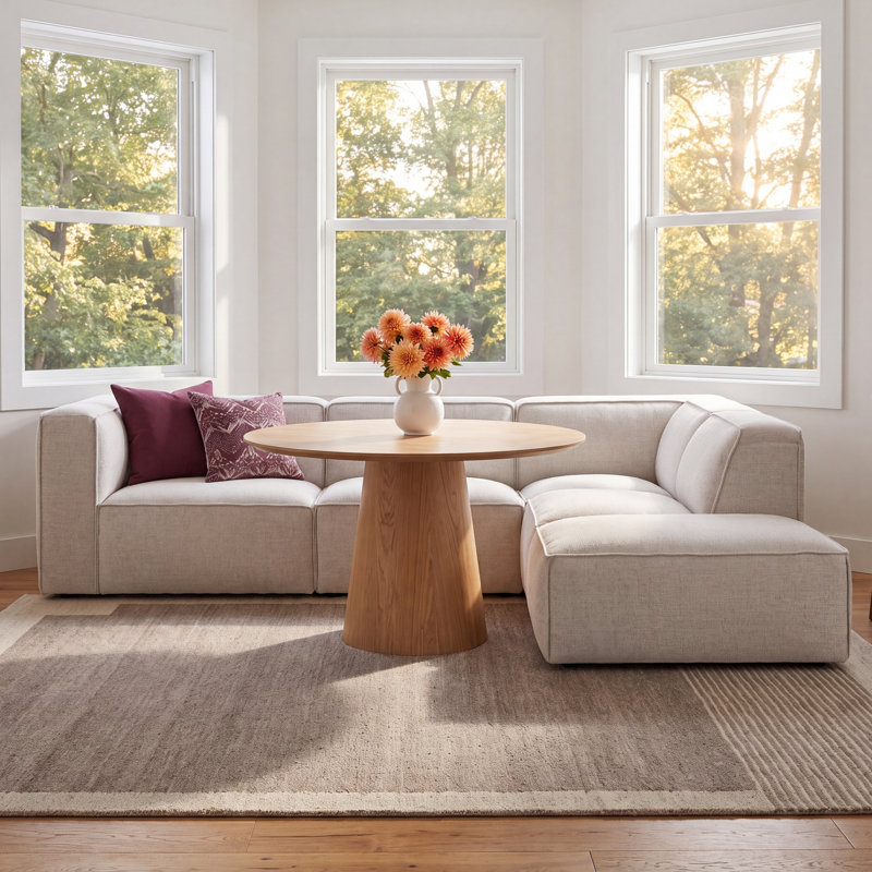 Jaye - 4 Piece Upholstered Sofa With Ottoman