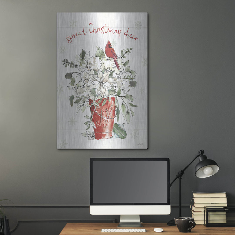 «Modern Farmhouse V Christmas» par Anne Tavoletti, H 36 po x l 24 po