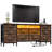 10 Fabric Drawers Long Dresser, Up To 75 Inch Tvs-465582880