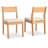Solid Wood Patio Dining Chair