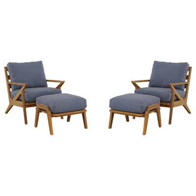 Hatteras Outdoor - Piece Conversation Set