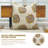 Artisan Floral Block Print Cushion Cover Boho Style Decorative Pillowcase for Living Room & Bedroom-107282464-107282475-107282482